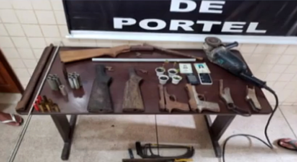 Mulher é presa em Portel, por fabricar arma caseira e vender para criminosos
