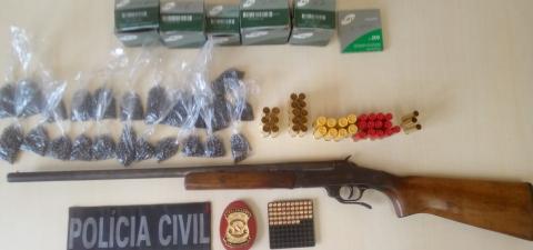 Polícia fecha ponto de venda de armas e munição em Nova Esperança do Piriá