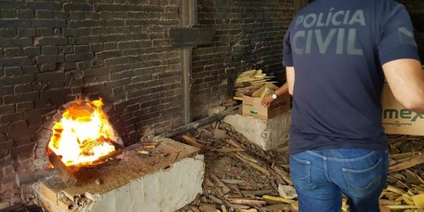 Dezoito quilos de entorpecentes são incinerados em Oriximiná