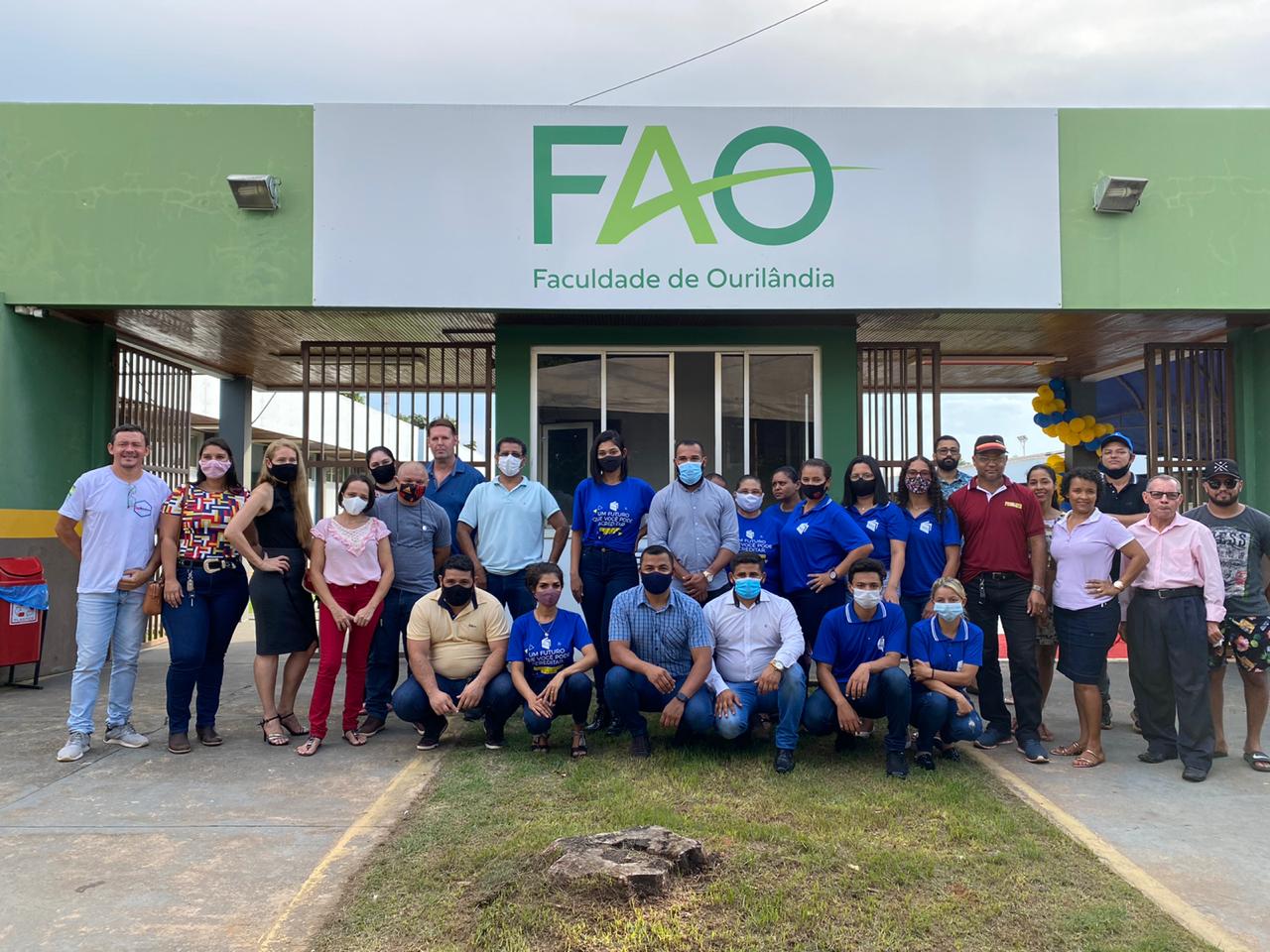 UniBRAS - Faculdade Geraldo Veloso é inaugurada em Ourilândia