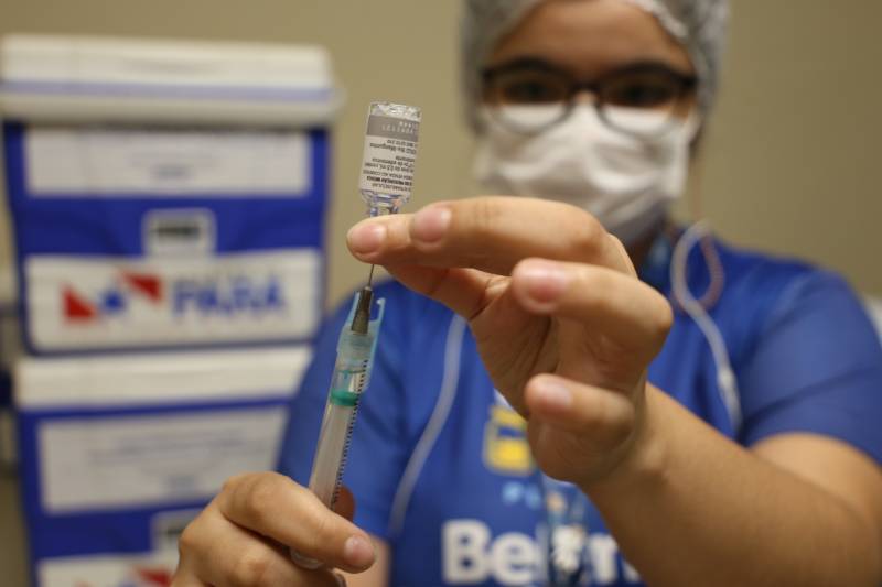 Governo contabiliza 7 milhões de doses da vacina contra a Covid-19 distribuídas no Pará