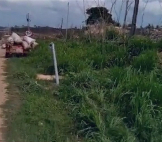 Caminhoneiro derruba poste onde seria instalado radar eletrônico na PA 279, próximo à São Félix do Xingu
