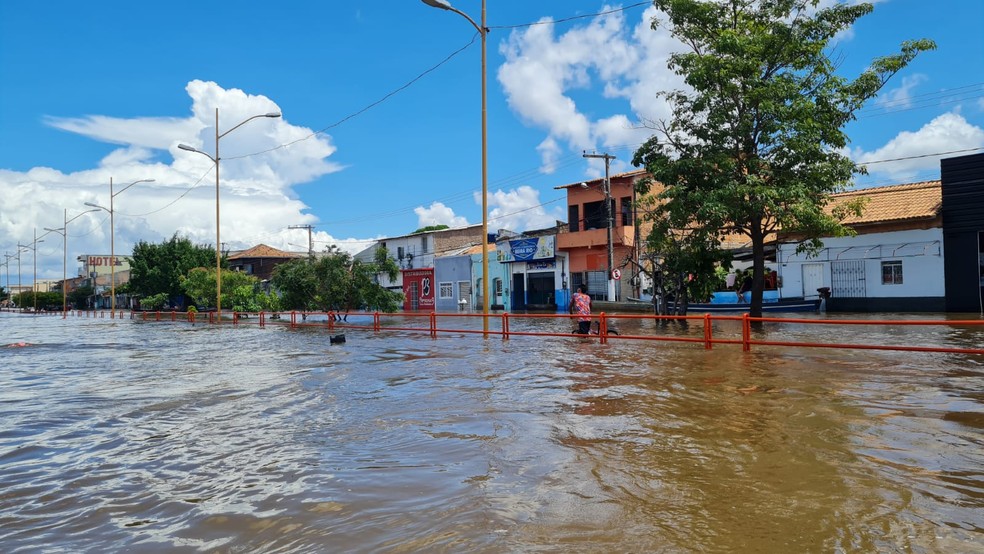Nível do rio Tocantins sobe sete centímetros no domingo, em Marabá
