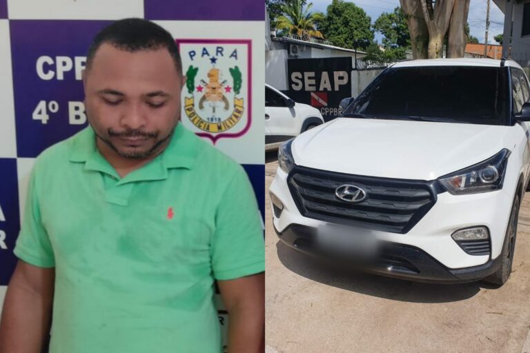 Homem é preso dirigindo carro clonado em Marabá