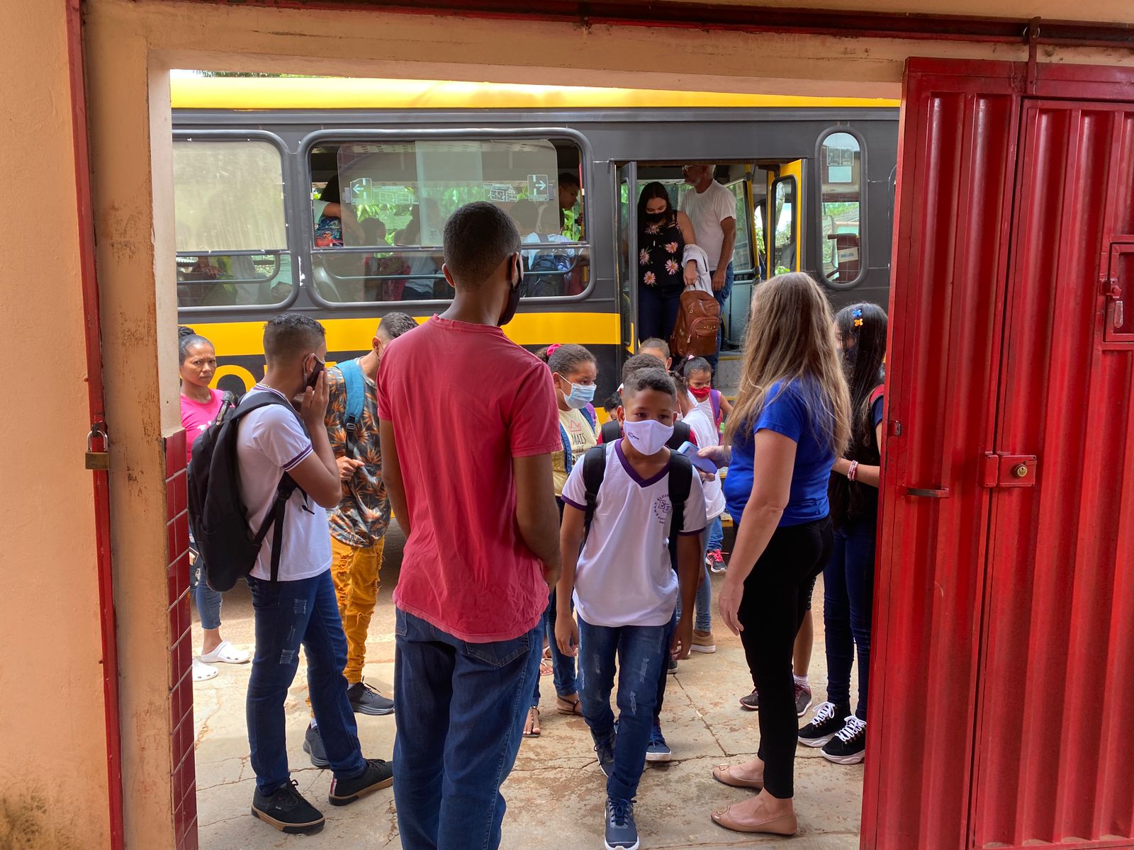Aulas presenciais na rede municipal de ensino de Tucumã  iniciaram nesta quarta-feira (30)