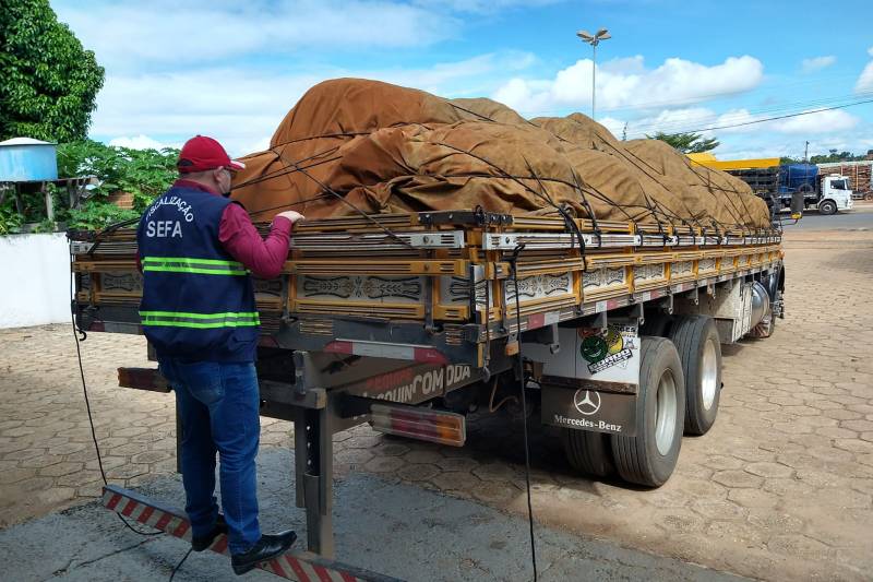 Fiscais da Sefa apreendem quase 15 toneladas de minério em Dom Eliseu