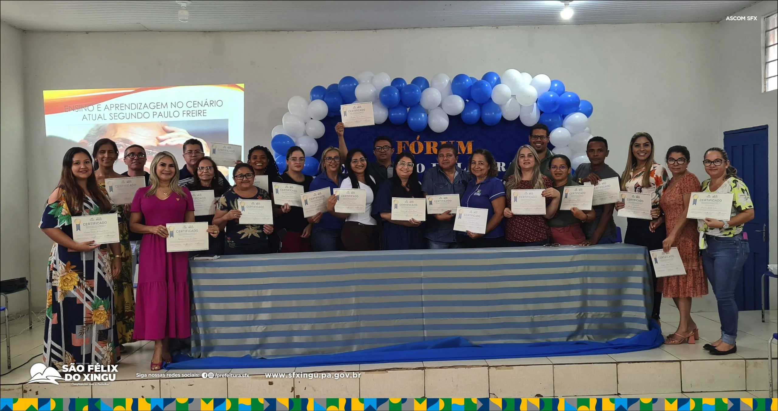 Secretaria de educação de SFX realiza fórum pedagógico e elaboração de projetos educacionais do Xingu