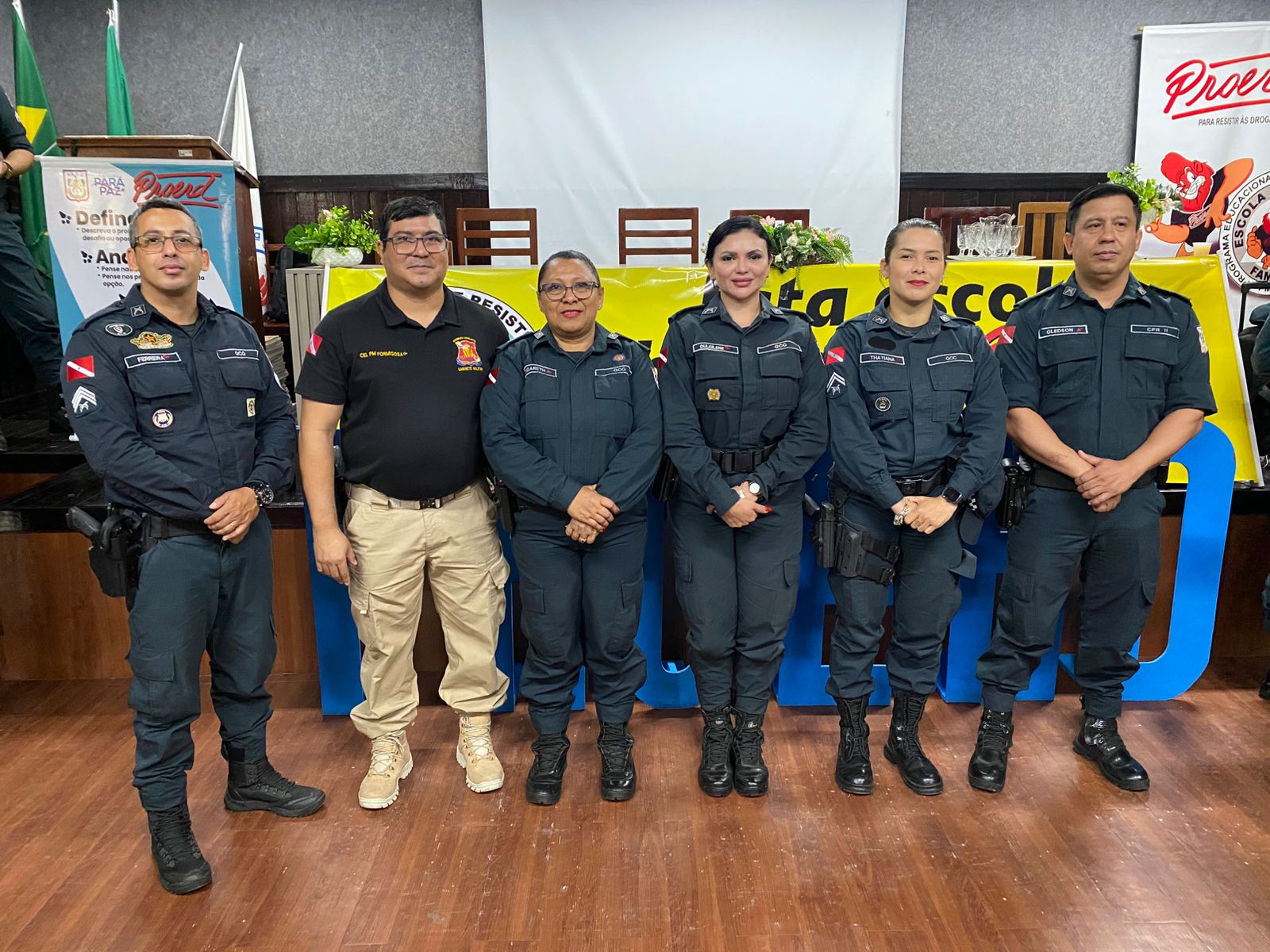 Segundo o Cel PM Marcus Formigosa, a capacitação fortalece policiais do PROERD como agentes de transformação social, promovendo a cultura de paz nas escolas e famílias. Foto: Divulgação